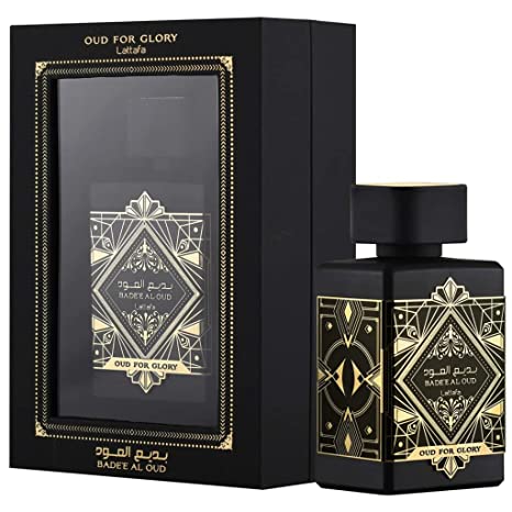 Bade'e Al Oud for Glory Gift Set With Box For Men |EDP-100ml| by Lattafa - Intense Oud