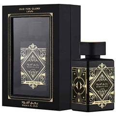 Bade'e Al Oud for Glory Gift Set With Box For Men |EDP-100ml| by Lattafa - Intense oud