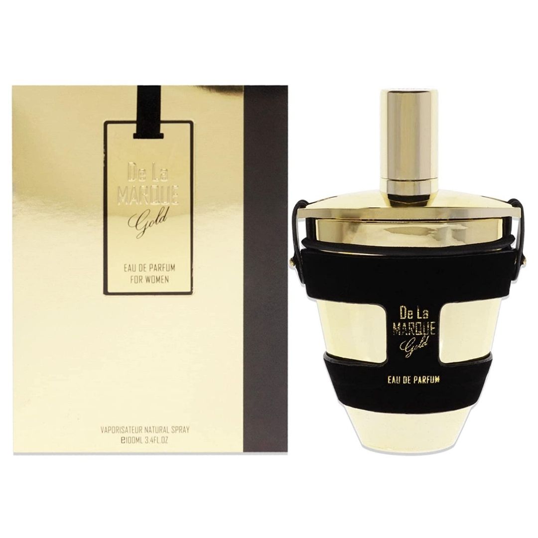 De La Marque Gold EDP for Women- 100mL (3.4 oz) by Armaf - Intense Oud
