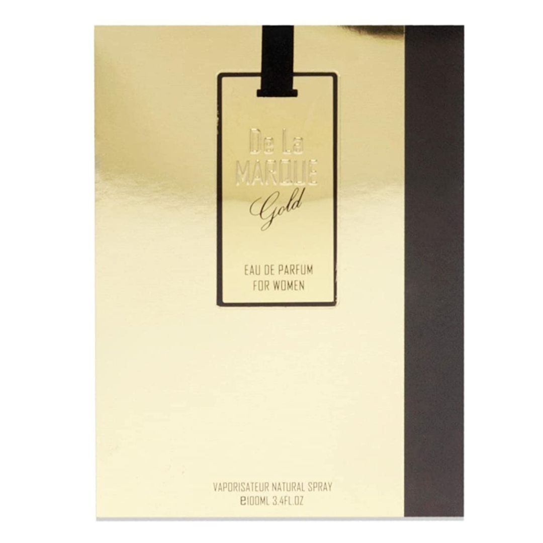 De La Marque Gold EDP for Women- 100mL (3.4 oz) by Armaf - Intense Oud