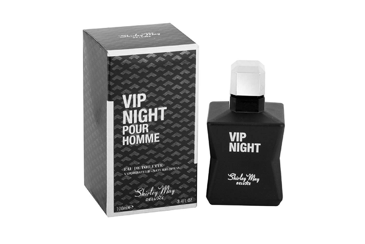 VIP Night for Men EDT- 100 ML (3.4 oz) by Shirley May (BOTTLE WITH VELVET POUCH) - Intense oud