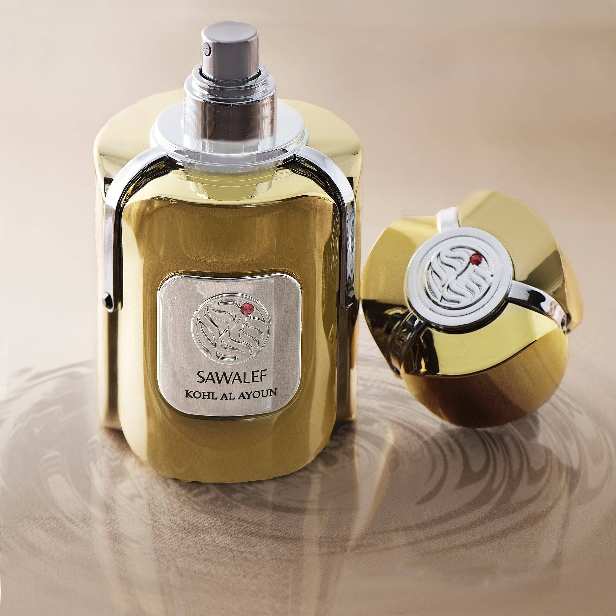 Kohl Al Ayoun Unisex EDP - 80ML (2.7 oz) by Sawalef - Intense oud