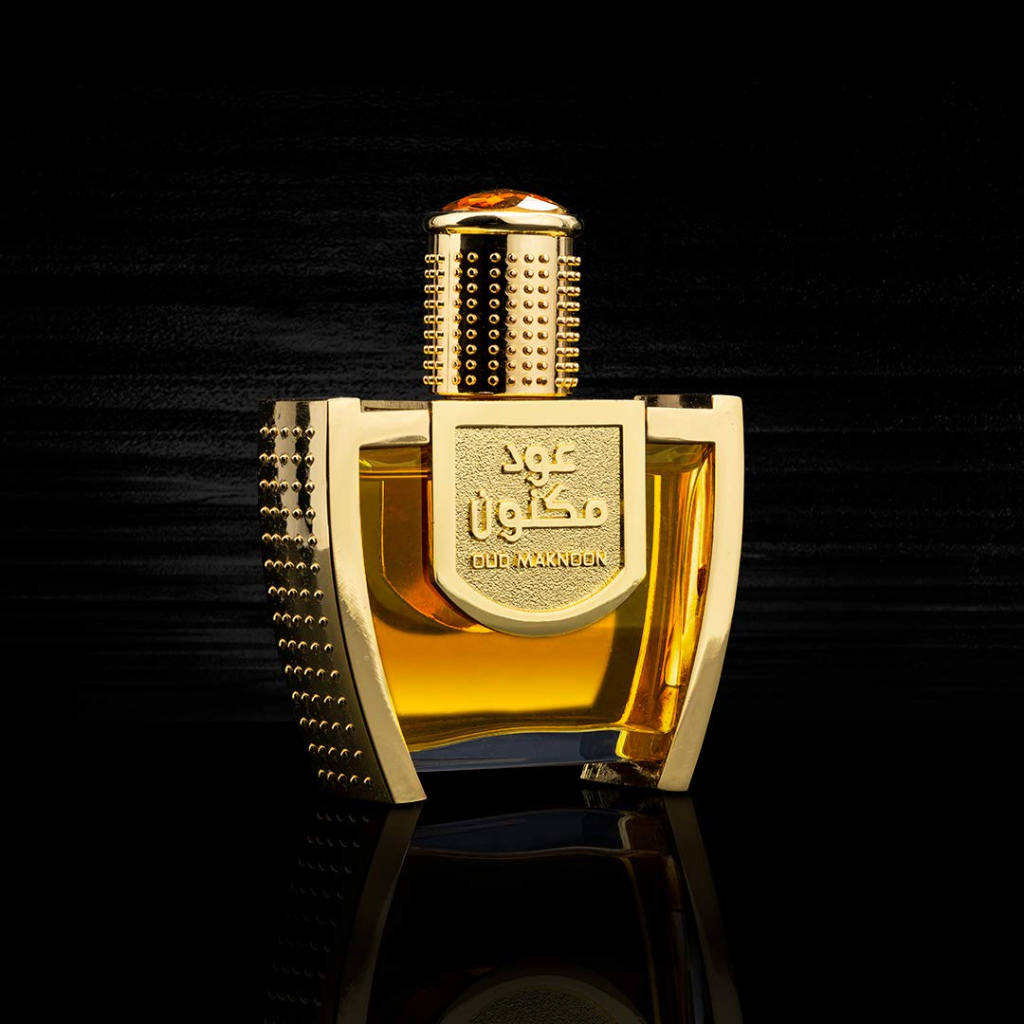 Oud Makoon EDP- 45 ML (1.5 oz) by Swiss Arabian (BOTTLE WITH VELVET POUCH) - Intense Oud