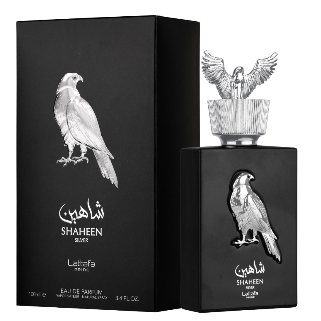 Shaheen Silver EDP - 100mL (3.4oz) by Lattafa Pride - Intense Oud