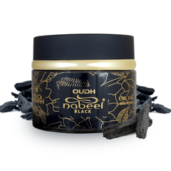 Bakhoor Oudh Nabeel Black - 60 GMS by Nabeel - Intense oud