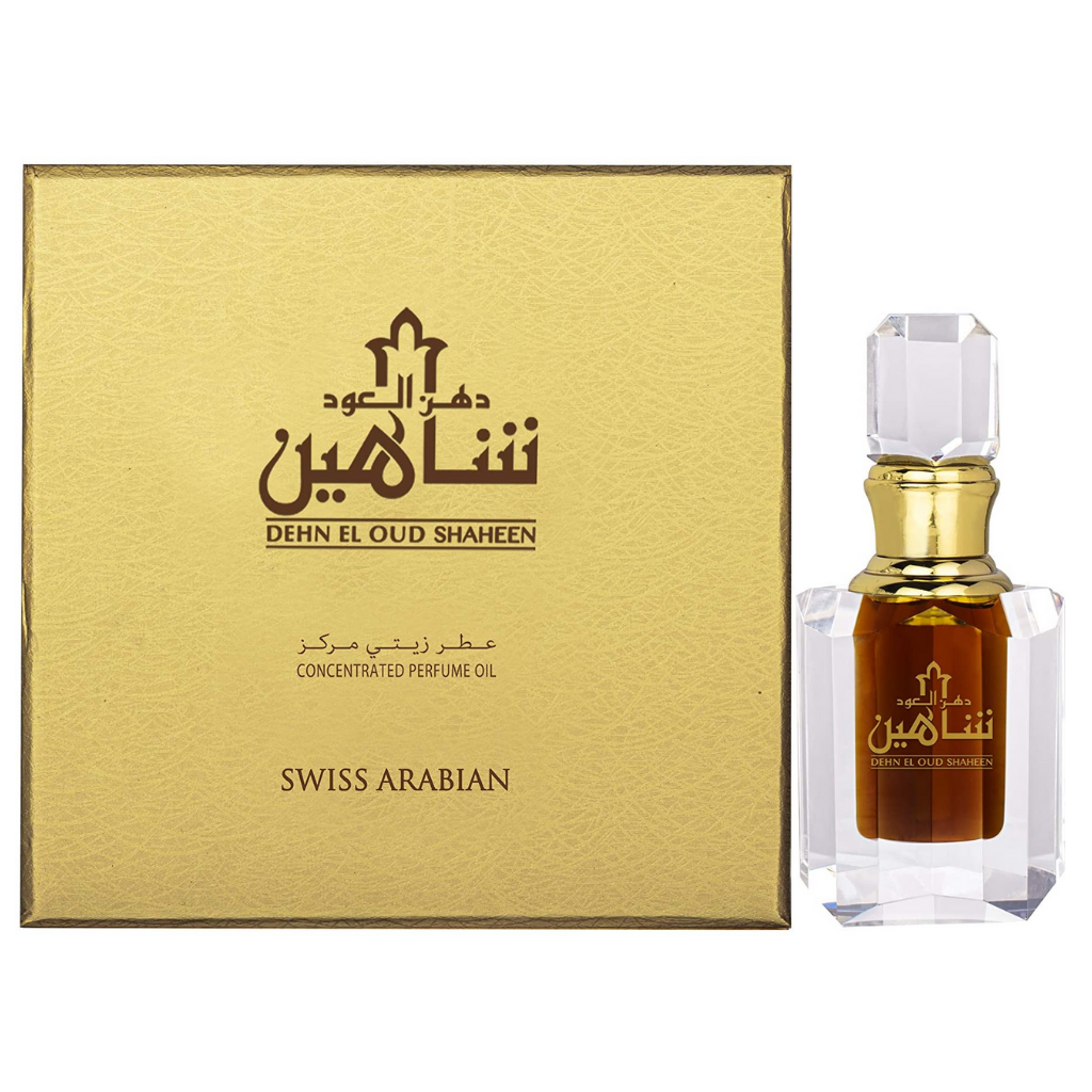 Dehn El Ood Shaheen Perfume Oil - 6 ML (0.2 oz) by Swiss Arabian - Intense oud