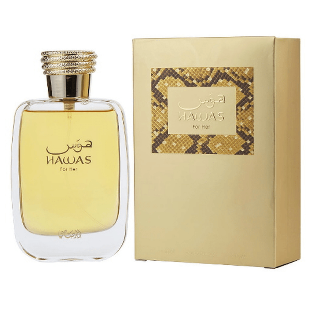 Hawas EDP (Couple Set) Men & Women - 100 ML (3.4 oz) by Rasasi - Intense oud