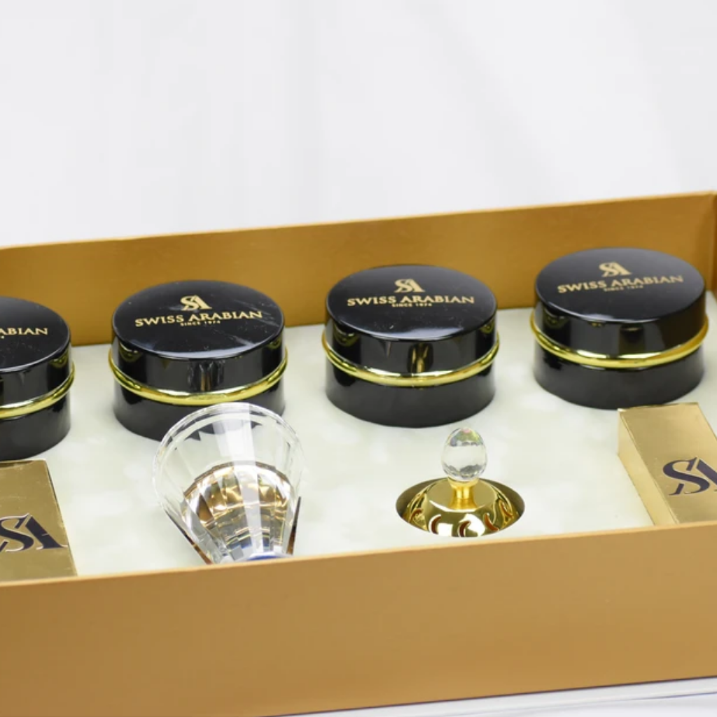 Bakhoor Mabkhara Gift Set by Swiss Arabian - Intense oud