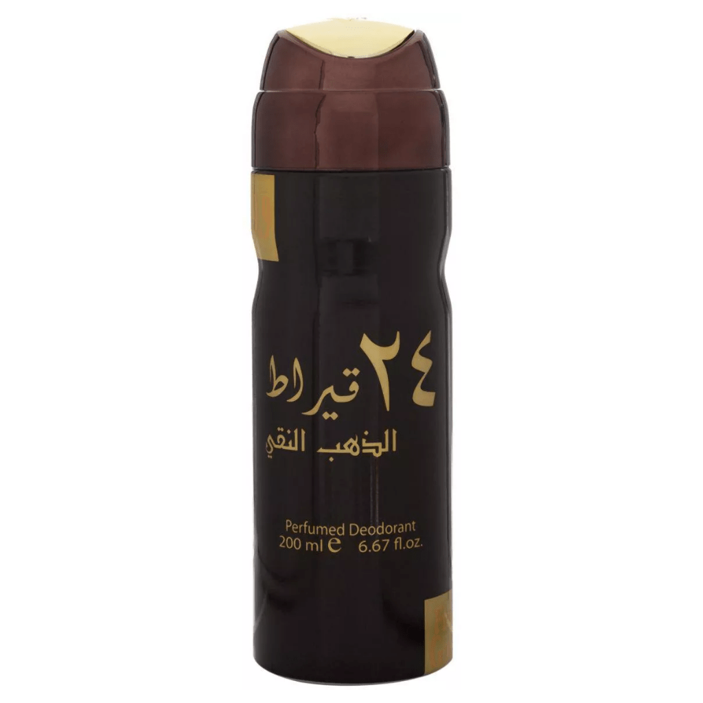 24 Carat Pure Gold Deo-200ML | by Lattafa - Intense oud