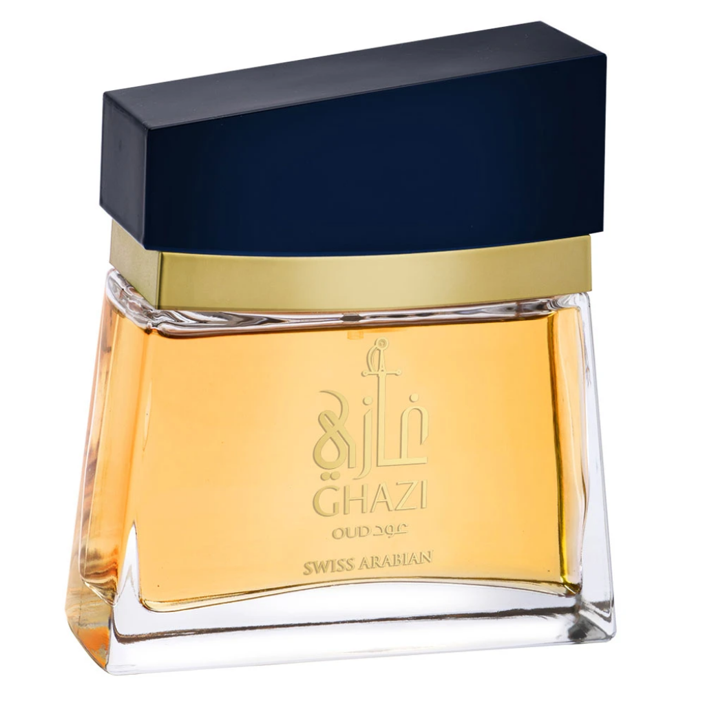 Ghazi Oud EDP for Men - 100 ML (3.4 oz) by Swiss Arabian - Intense oud