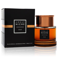 Armaf Niche Oud by Armaf Eau De Parfum Spray 3 oz for Men - Intense Oud