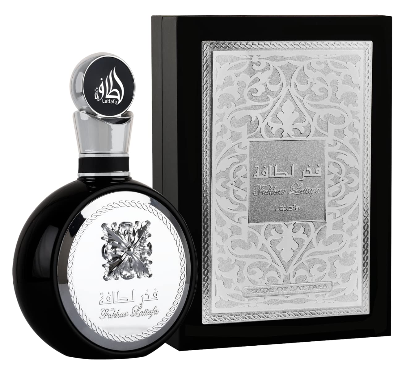 Lattafa Perfumes Fakhar Men, Maahir & Oud Mood Elixir EDP-100ml(3.4 oz) with Magnetic Gift Box Perfect for Gifting - Intense Oud