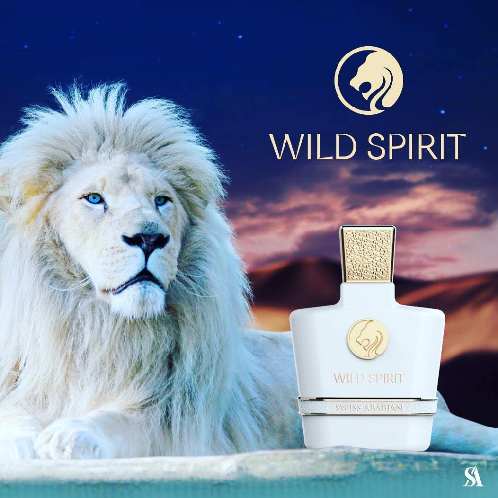 Wild Spirit for Women EDP - 100 ML (3.4 oz) by Swiss Arabian (BOTTLE WITH VELVET POUCH) - Intense Oud