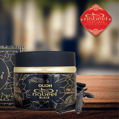 Bakhoor Oudh Nabeel Black - 60 GMS by Nabeel - Intense oud