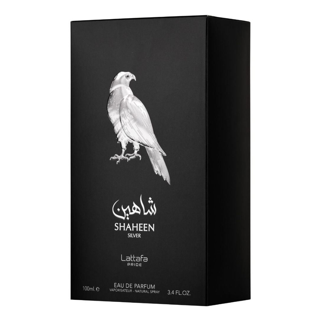 Shaheen Silver EDP - 100mL (3.4oz) by Lattafa Pride - Intense Oud