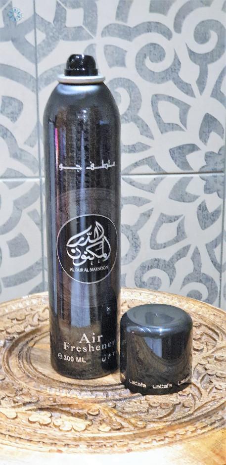 Al Dur Al Maknoon Air Freshener - 300ML (10.1 oz) by Lattafa - Intense oud