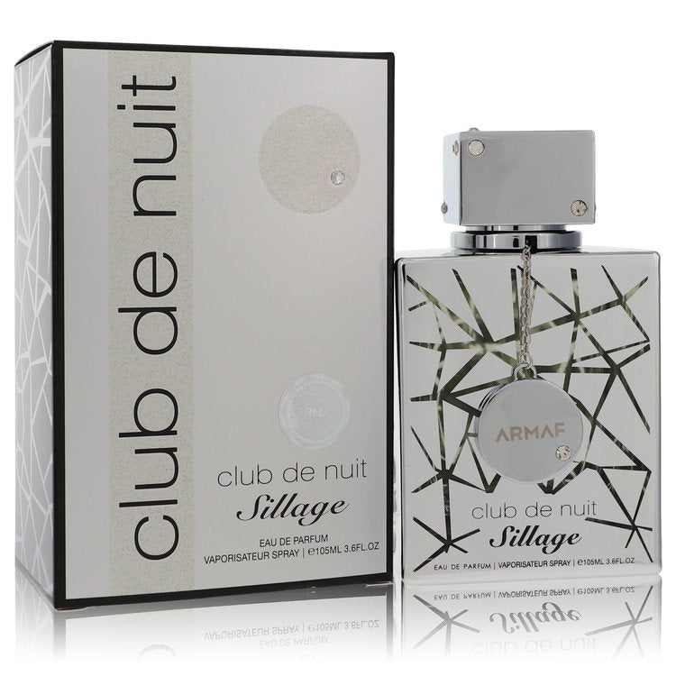 Club De Nuit Sillage by Armaf Eau De Parfum Spray (Unisex) 3.6 oz for Men - Intense Oud