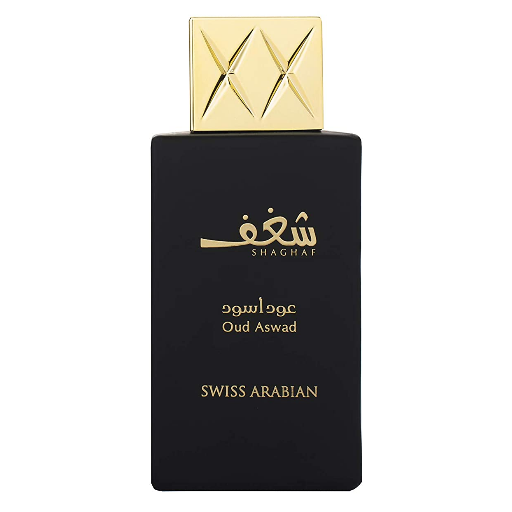 Shaghaf Oud Aswad EDP - 75 ML (2.5 oz) by Swiss Arabian - Intense oud