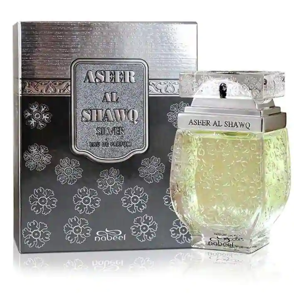 Aseer Al Shawq Silver EDP - 80ML (2.7 oz) by Nabeel - Intense Oud