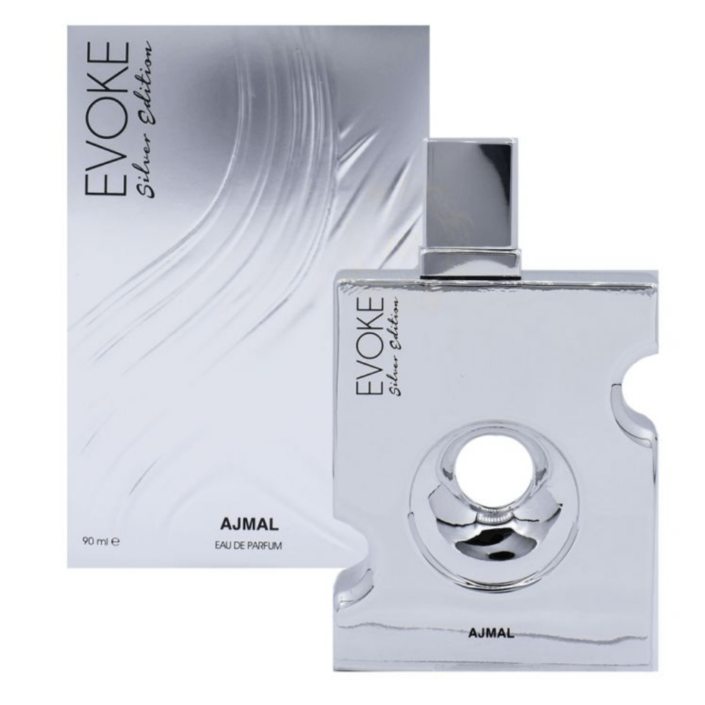 Evoke Silver Edition for Men EDP - 90 ML (3.0 oz) By Ajmal - Intense oud