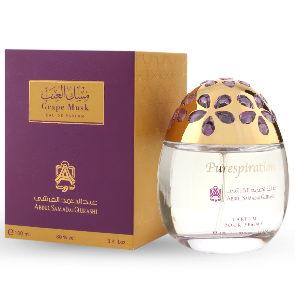 Grape Musk (Purespiration) EDP - 100 ML (3.4 oz) by Abdul Samad Al Qurashi - Intense Oud