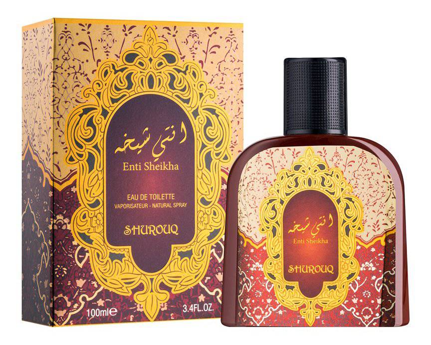 Enti Sheikha EDT- 100 ML (3.4 oz) by Shurouq (WITH POUCH) - Intense oud