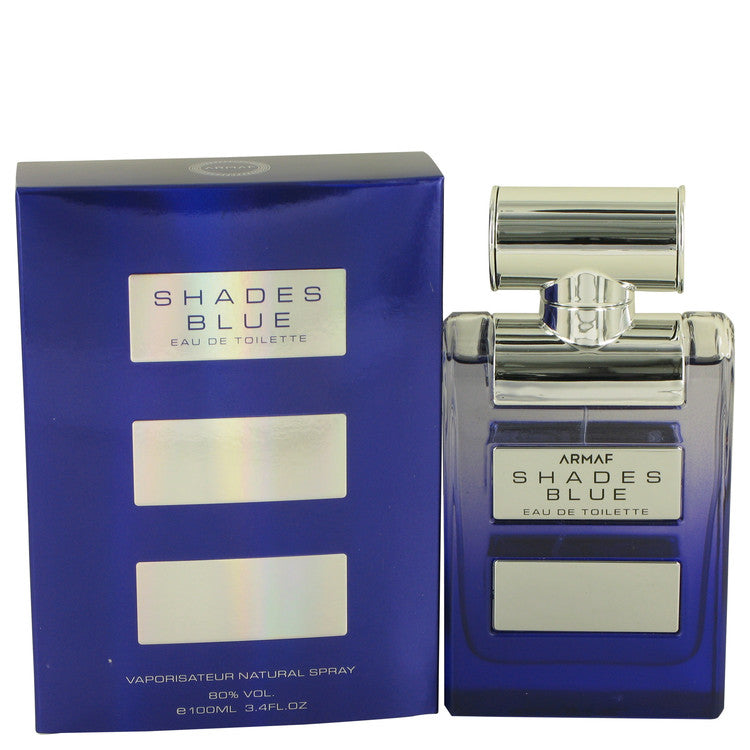 Armaf Shades Blue by Armaf Eau De Toilette Spray 3.4 oz for Men - Intense Oud