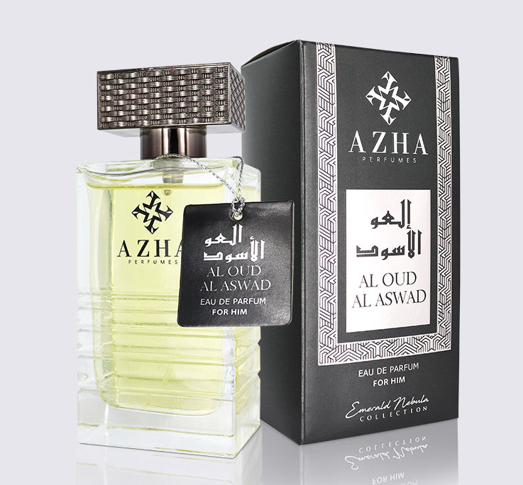 Al Oud Al Aswad For Him |EDP-100ML| By Azha - Intense Oud