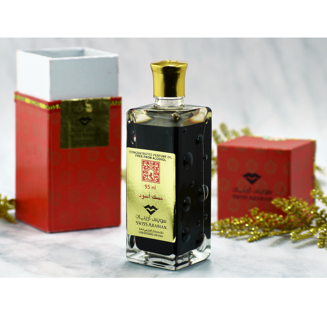 Musk Aswad CPO - 95 mL (3.2 oz) by Swiss Arabian - Intense oud