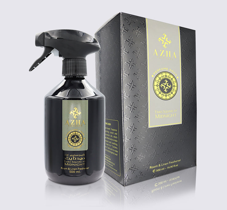 Times Square At Midnight Room & Linen Freshener |500ml-16.90 Oz| By Azha - Intense Oud