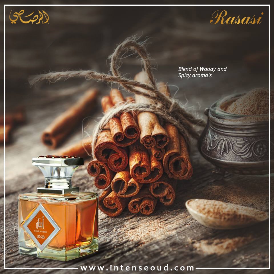 Abyan EDP (Couple Set) Men & Women - 100 ML (3.4 oz) by Rasasi - Intense Oud