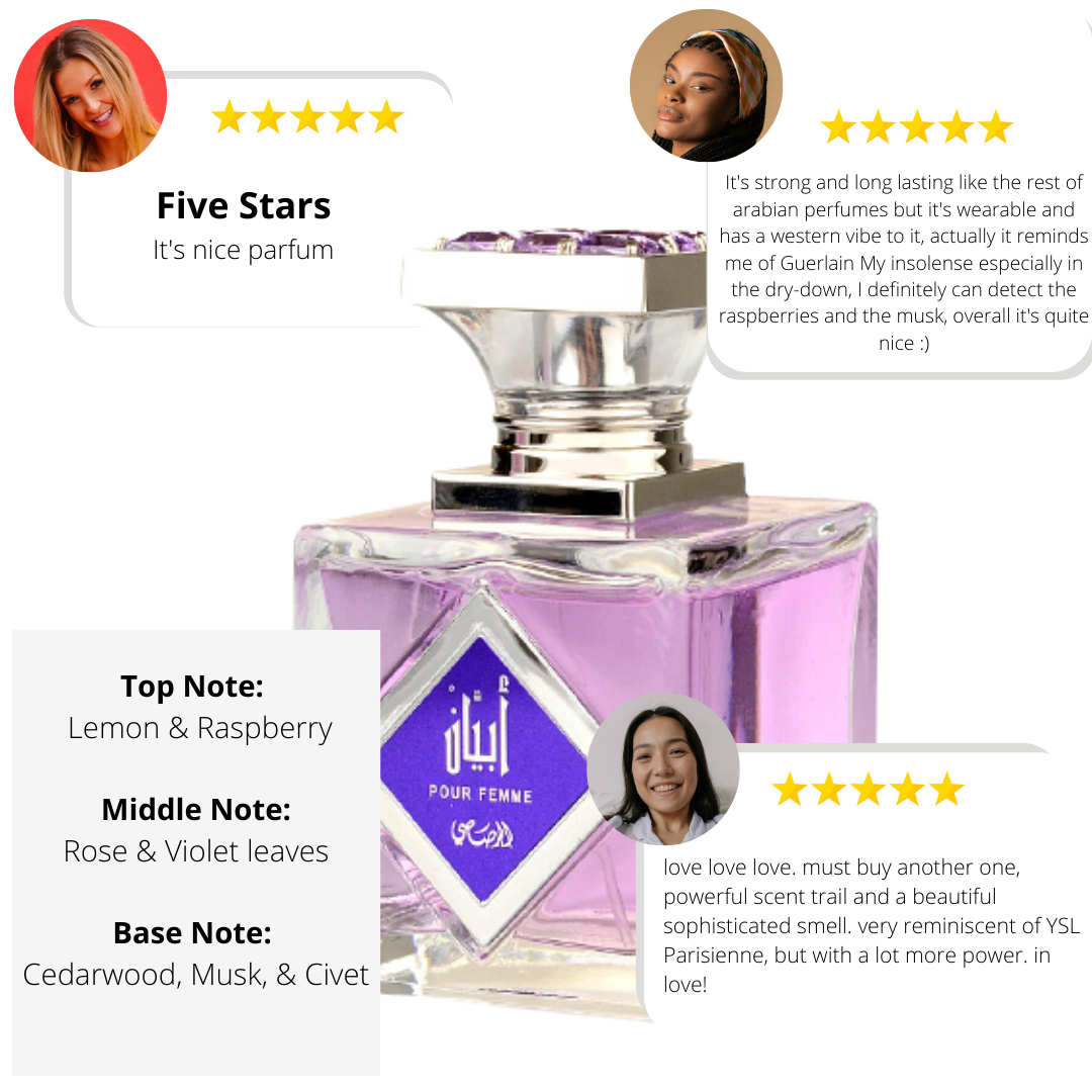 Moody 3 Women EDP Bundle - Sierra, Abyan Women, Chastity Women - Intense oud