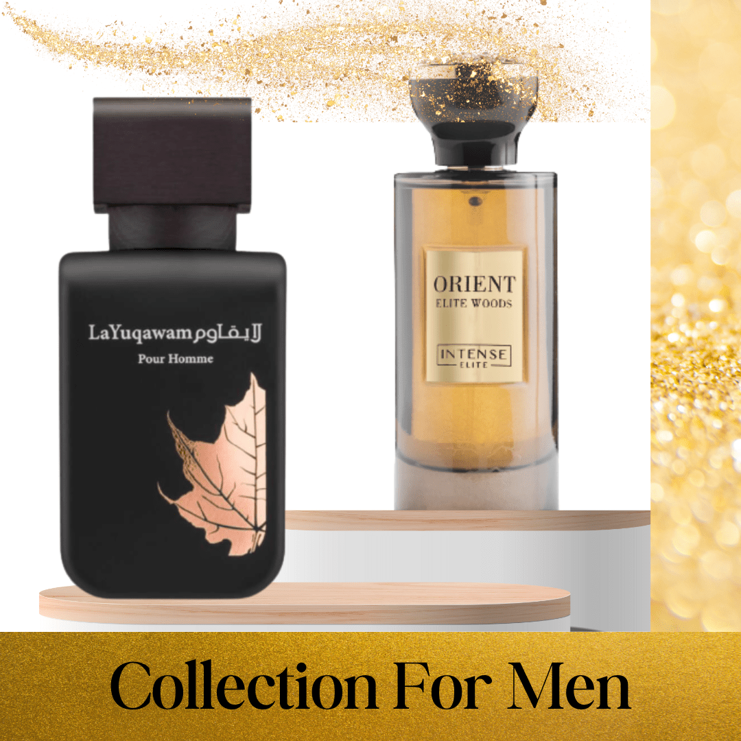 Collection For Men (2 Piece) La Yuqawam for Men 75 ML (2.5 oz)  & Orient Elite Woods |EDP-100ML/3.4Oz| . - Intense oud