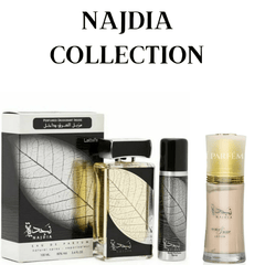 Najdia for Men EDP-100ML w/ Deo 1, Najdia Lotion-50GMS by Lattafa - Intense oud