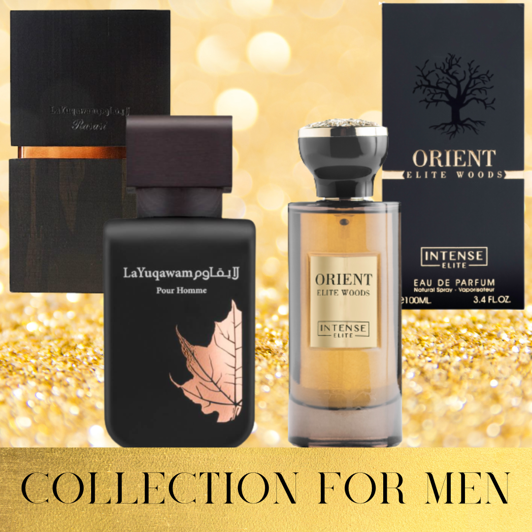 Collection For Men (2 Piece)|EDP-100ML/3.4Oz| La Yuqawam for Men & Orient Elite Woods. - Intense Oud