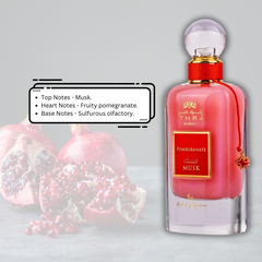 Pomegranate Musk Ithra Dubai Collection - EDP 100ML (3.4 OZ) by Ard Al Zaafaran - Intense Oud