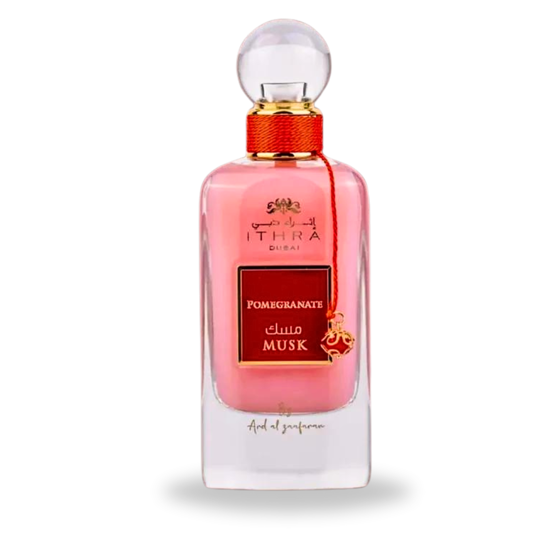 Pomegranate Musk Ithra Dubai Collection - EDP 100ML (3.4 OZ) by Ard Al Zaafaran - Intense Oud