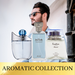 Aromatic 3 Men EDP Bundle - Emotion Men, Royale Blue Men, Hatem Blue - Intense Oud