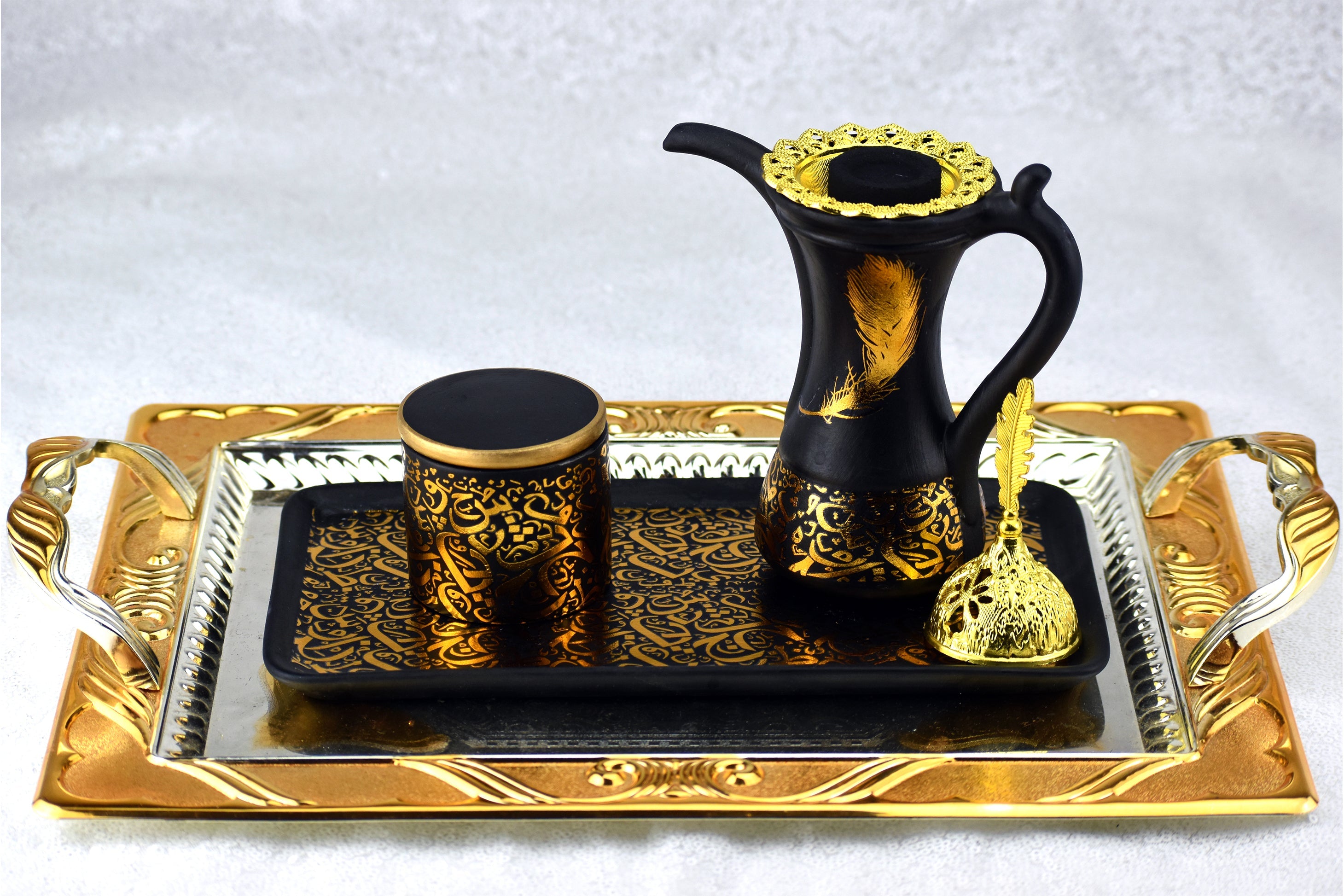 Royal Bakhoor Tea Set- Black by Intense Oud - Intense oud