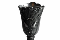 Arab Incense Bakhoor Burner - 5 inch Gray by Intense Oud - Intense oud