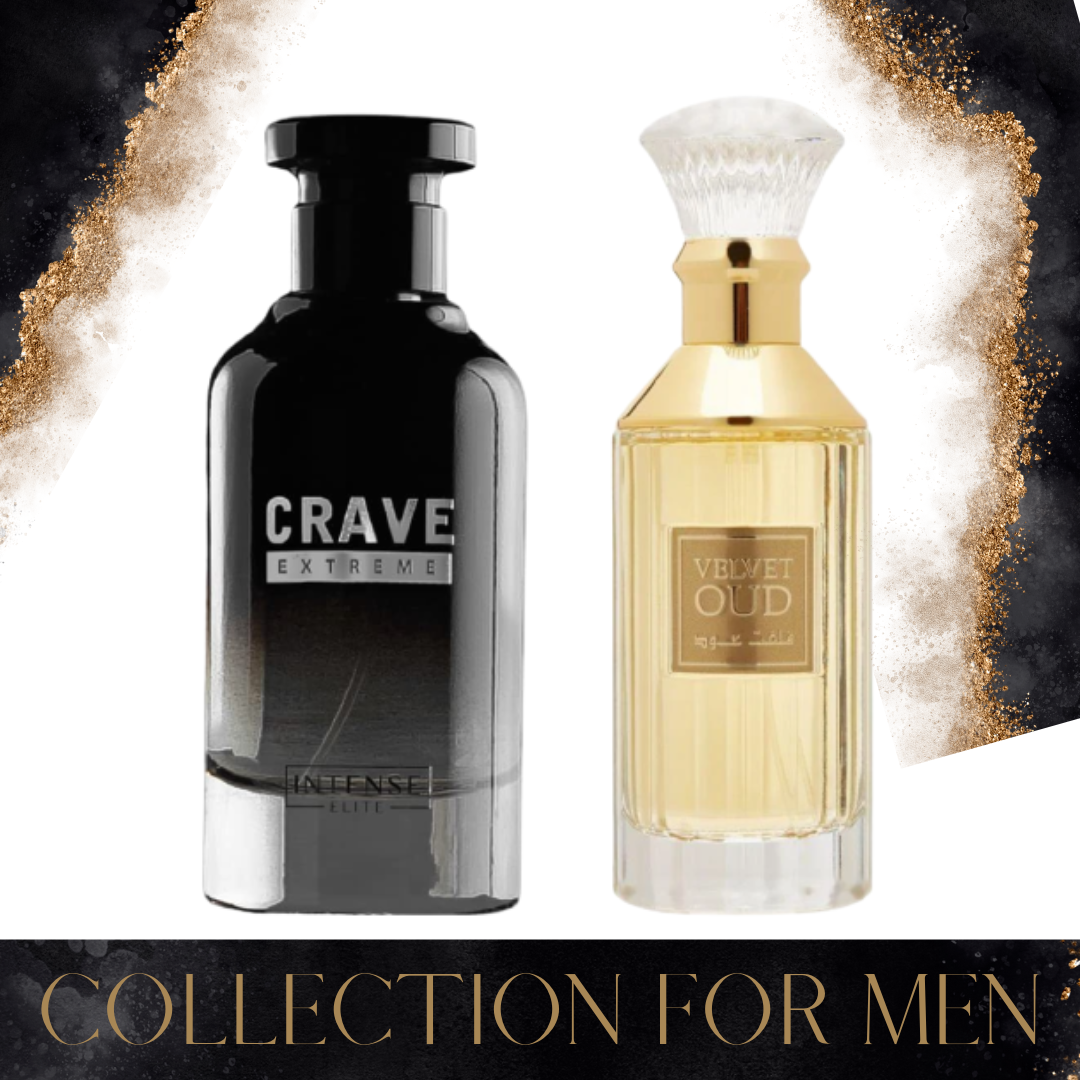 Collection For Men (2 Piece)  |EDP-100ML/3.4Oz|  Crave Extreme For Men and Velvet oud. - Intense Oud