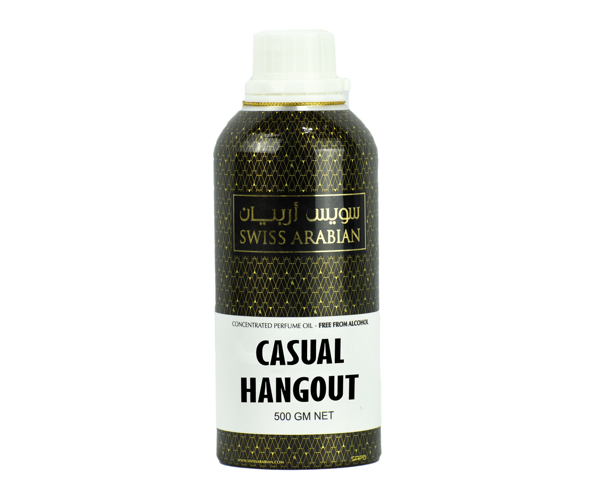 Casual Hangout 500 Gram (Lose Oil Bottle) By Swiss Arabian