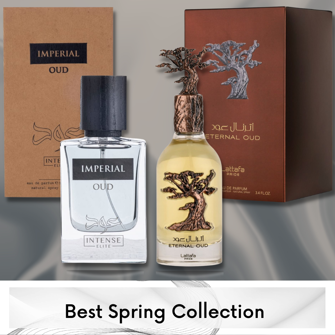 Best Spring Collection |Eternal Oud EDP-100ML (3.4Oz) |  & |Imperial Oud EDP-50ML (1.67 Oz)|. - Intense Oud