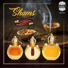 Dahn Al Oud Shams (Special Edition) EDP Unisex - 30mL ( 1.01oz) by Ajmal - Intense oud