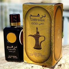 Dirham Gold EDP Unisex - 100mL (3.4oz) by Ard Al Zaafaran - Intense oud