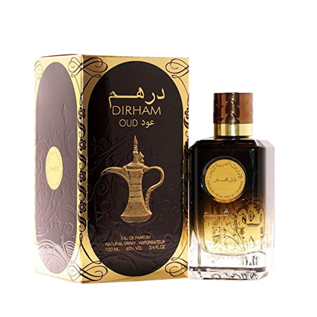 Dirham Oud EDP Unisex - 100mL (3.4oz) by Ard Al Zaafaran - Intense oud