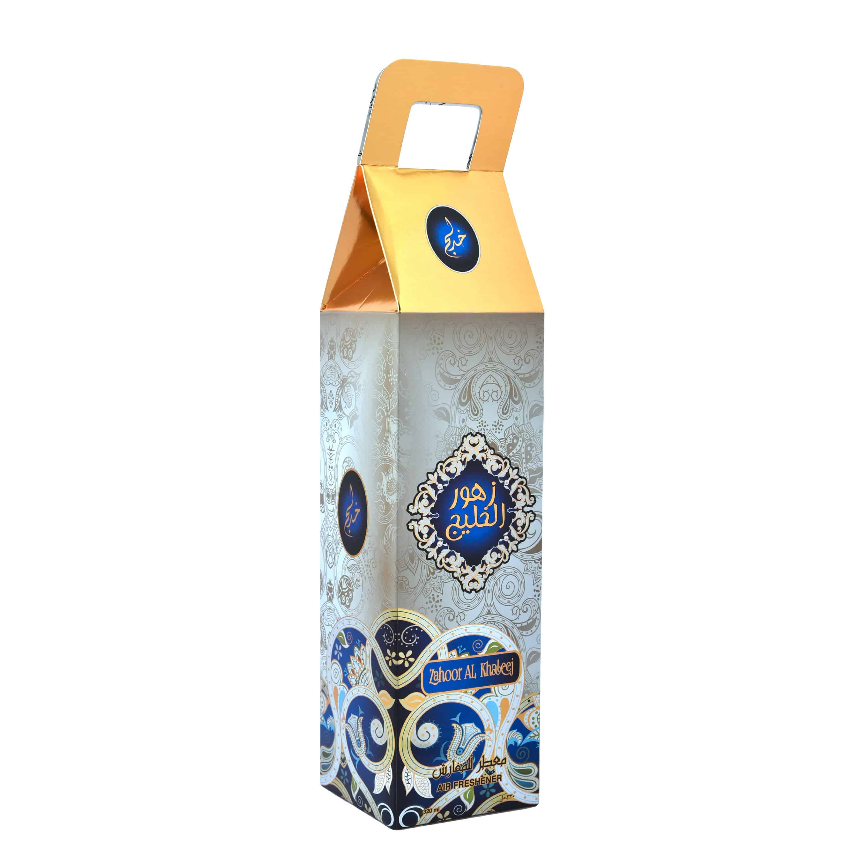 Zahoor al Khaleej Air Freshener - 320 ML by Khadlaj - Intense oud