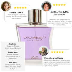 Hey Sugar! 3 Fragrances EDP Bundle- Dareej Women, Inara Women, Fakhar Women - Intense oud