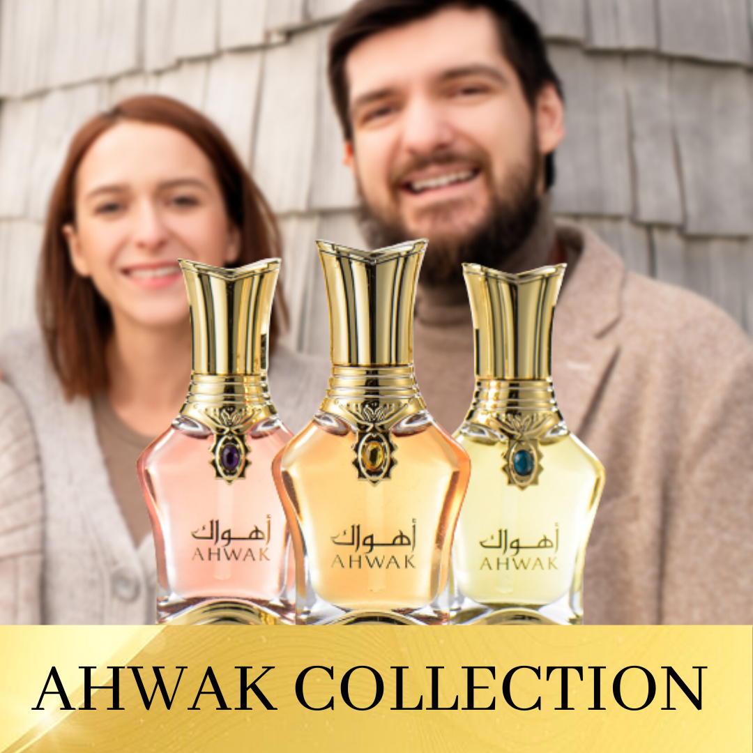 Complete Ahwak Perfume Oil Set (3 Piece) by Rasasi - Intense Oud