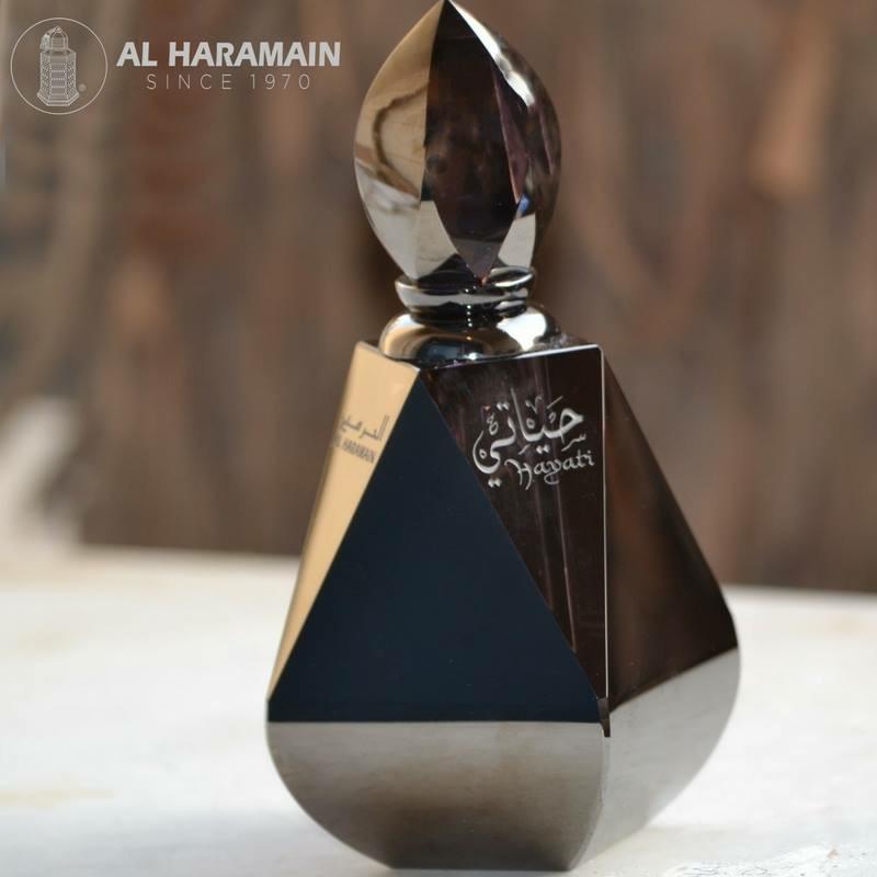 Hayati Perfume Oil-12ml(0.4 oz) by Al Haramain - Intense oud